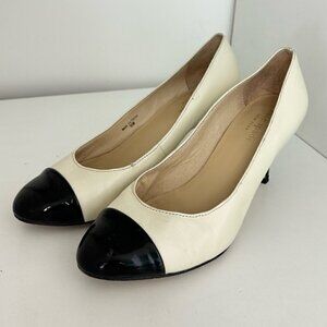 Kate Spade Two Tone Leather Heels Size 5.5
